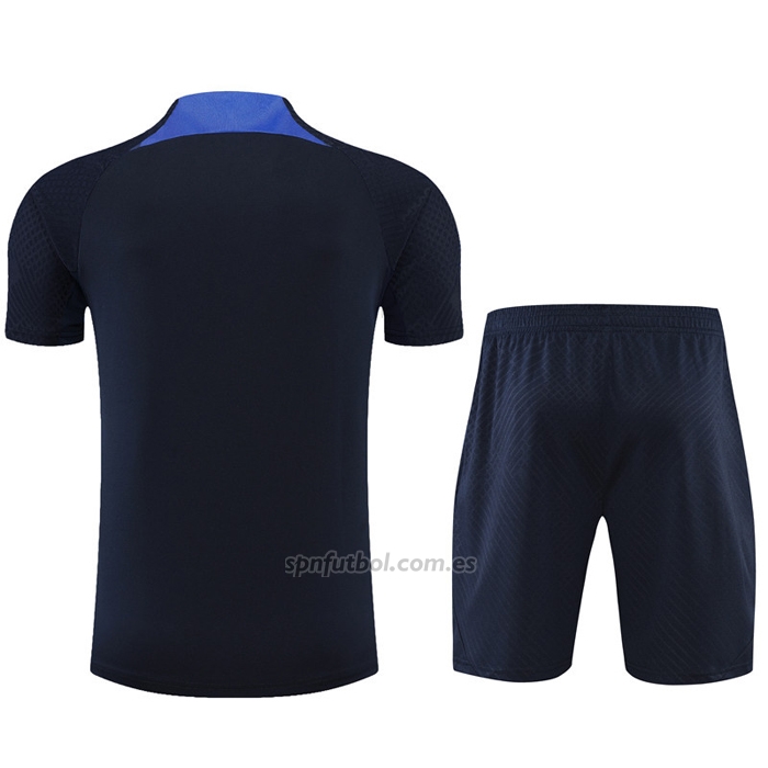 Chandal del Chelsea Manga Corta 2022-2023 Negro - Pantalon Corto